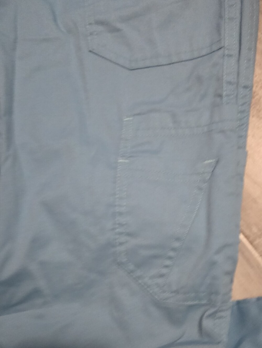 Butter Soft Light Blue Rhinestone Scrub Set - Picture 5 of 7